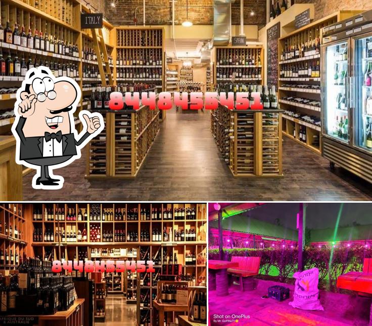 The interior of TASMAC Wine Shop