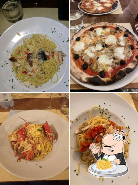 Spaghetti alla carbonara al Ristorante Trattoria Pizzeria Il Cedrino