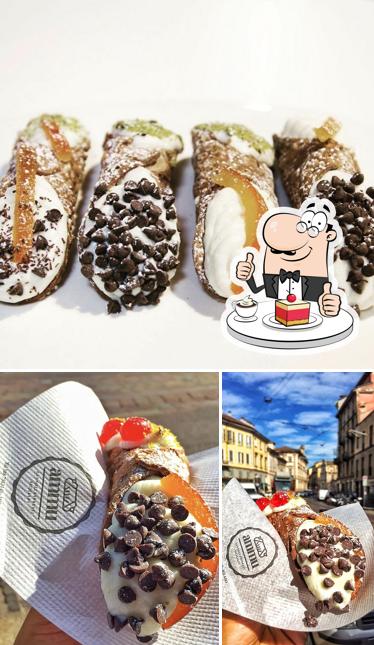 Ammu Cannoli Espressi Siciliani offre un'ampia selezione di dessert