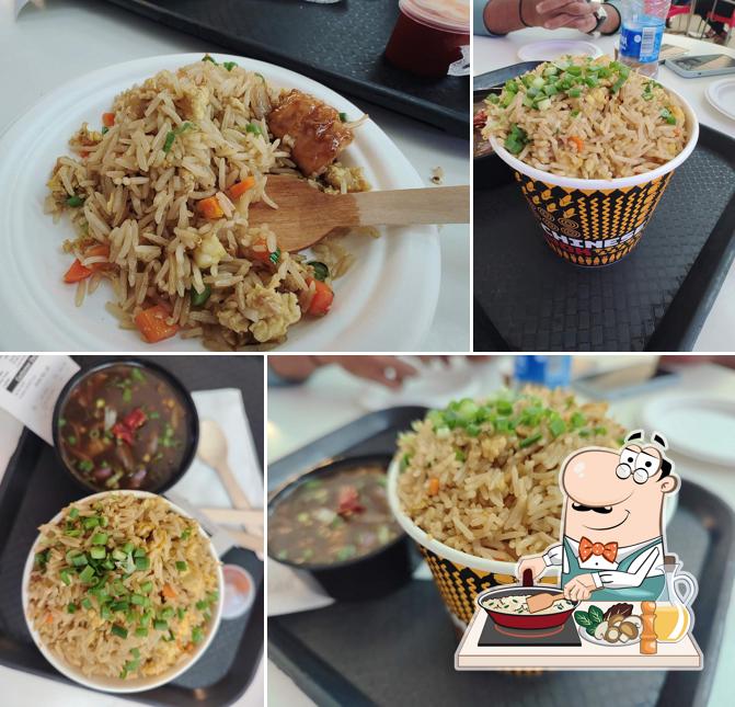 Fried rice at Chinese Wok
