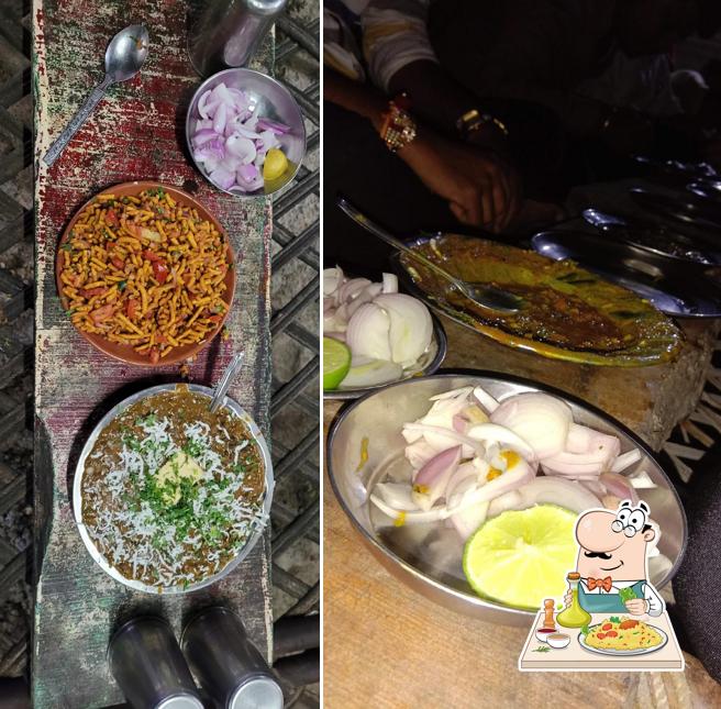 Food at New Haryana Rajasthan Dhaba