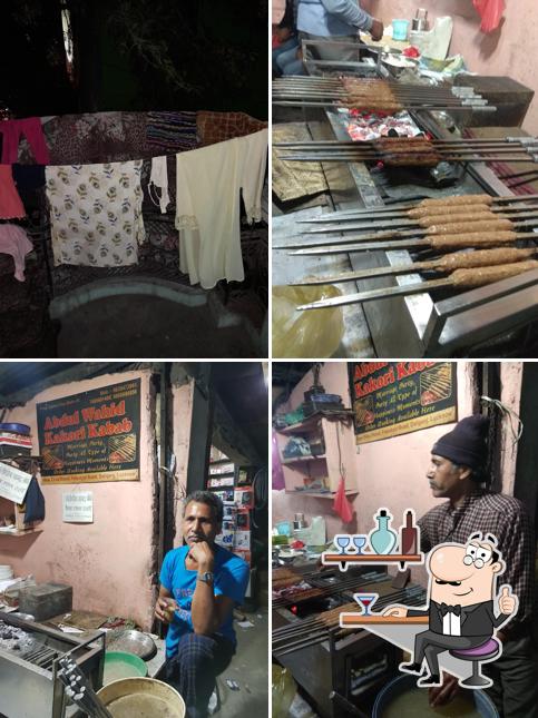 The interior of Abdul Wahid Kakori Seekh Kebab