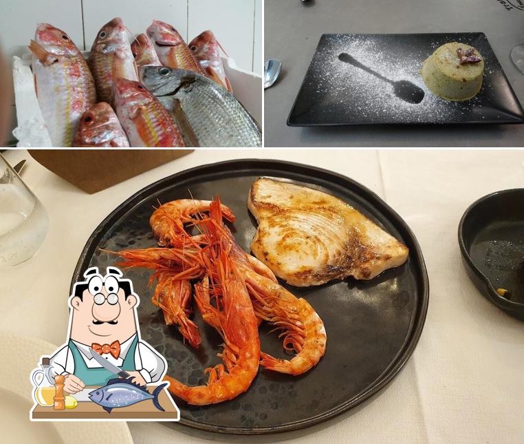 Il Maestro del Brodo da Bartolo & Sons Ristorante Tipico Siciliano serve un menu per gli amanti del pesce