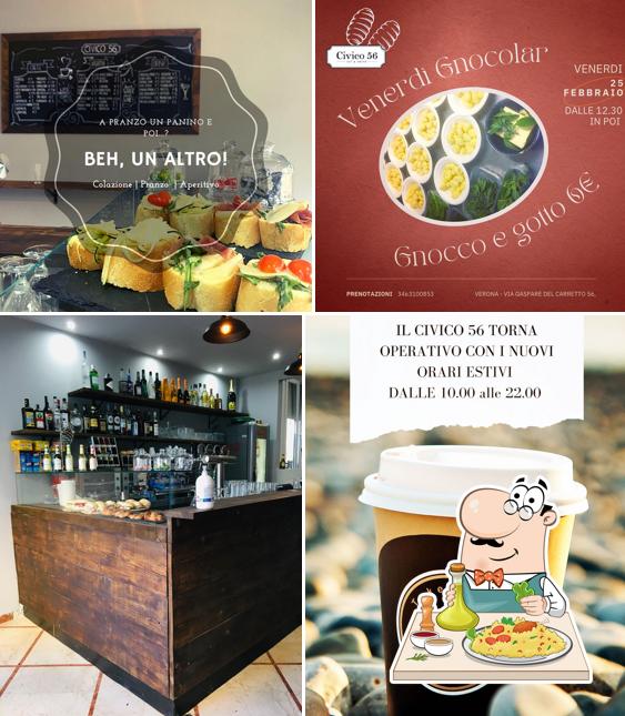 CIVICO 56 si caratterizza per la cibo e bevanda