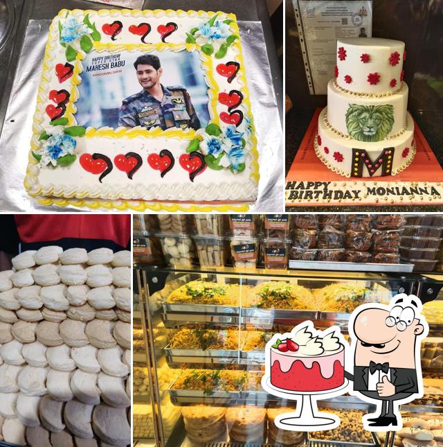 Red velvet cake at Manjunatha Banglore Bakery