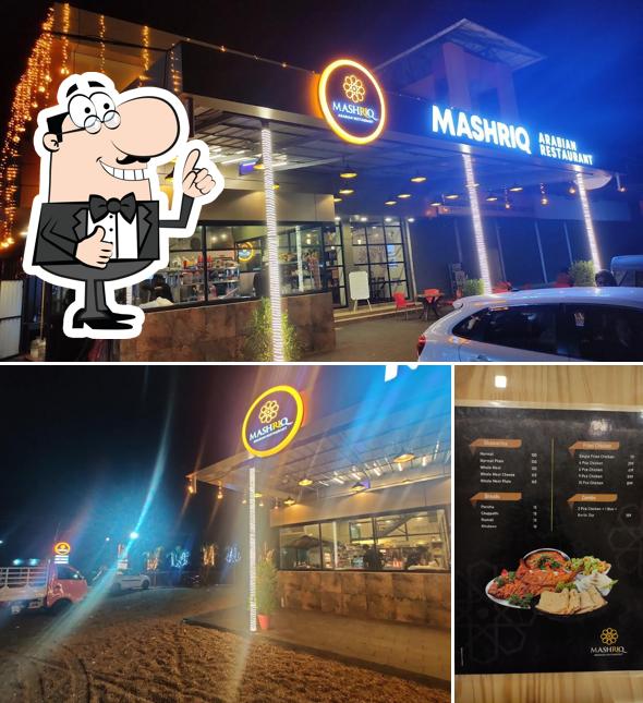Look at the picture of Mashriq arabian restaurant