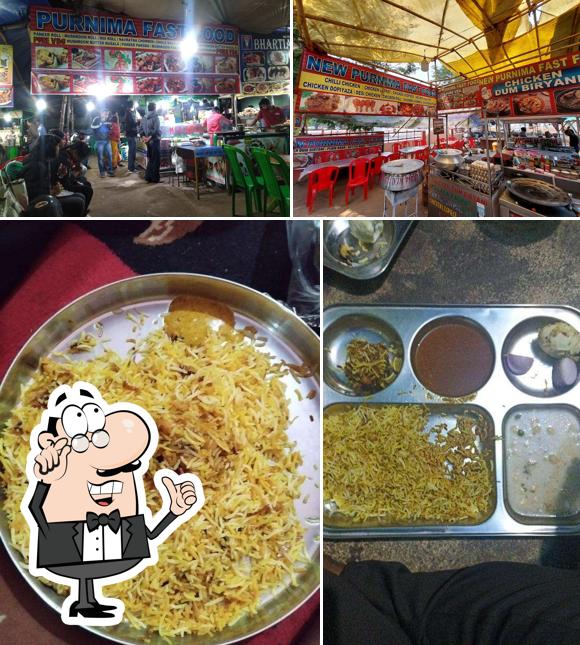 Purnima Fast Food is distinguished by interior and food