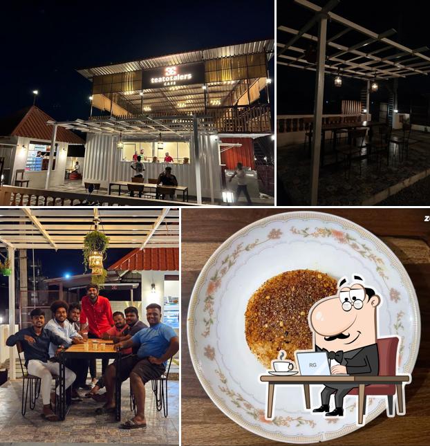 The interior of Teatotalers Cafe