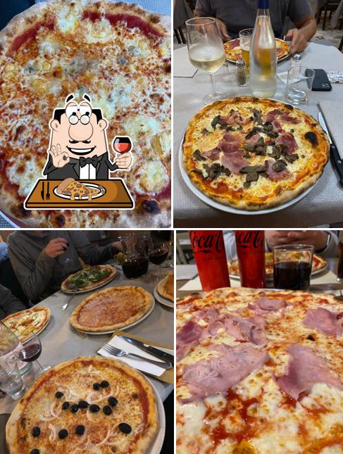 A Ristorante Locarno, puoi prenderti una bella pizza