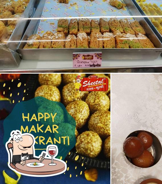 Meals at Sheetal Gajak Kulfi
