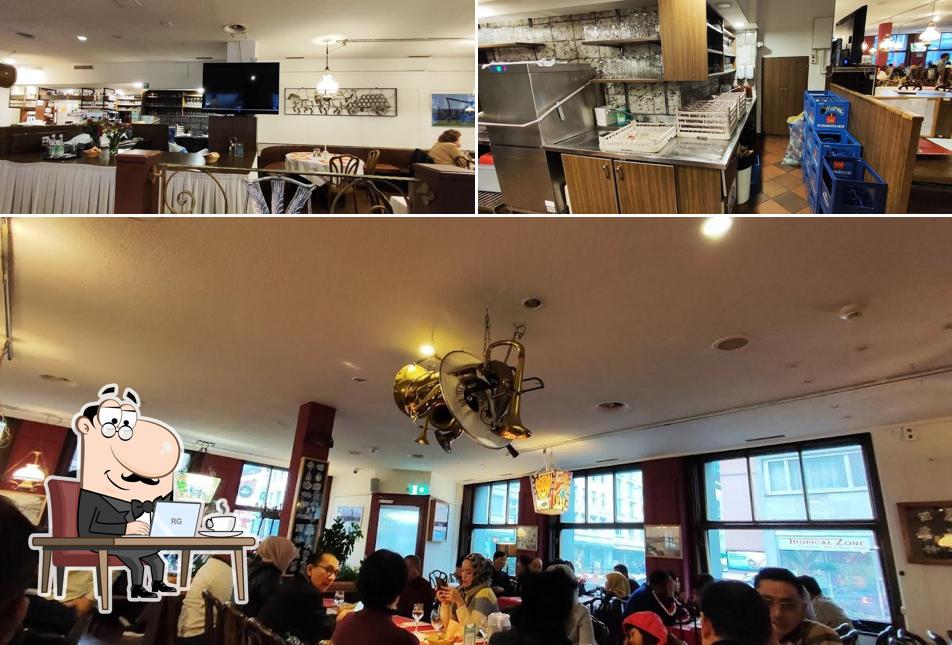 Dai un'occhiata agli interni di Restaurant @ Rheinfelderhof