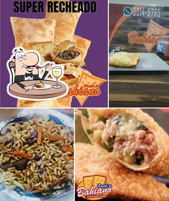 Comida em Pastel do Bahiano