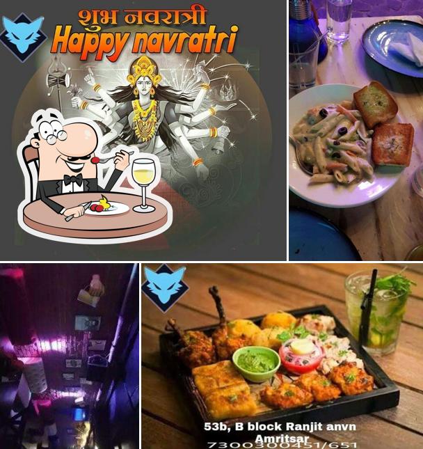 Meals at Blue FOX bar and lounge