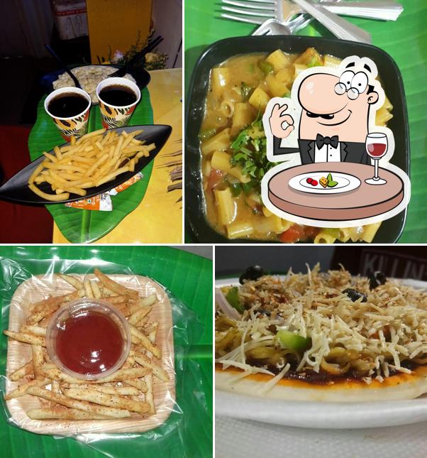 Food at Maggi House & Cafe. Candle Light Surprise Celebration