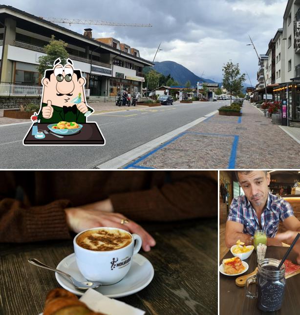 Bar Moderno Aprica si caratterizza per la cibo e esterno