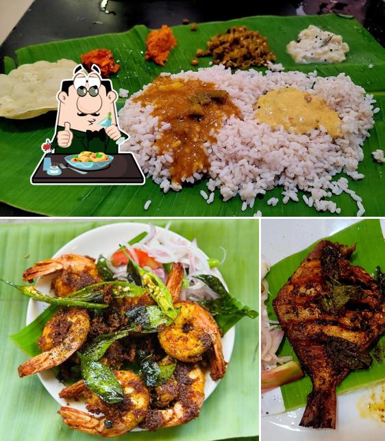 Food at Chemmeen Naadan Seafood Restaurant