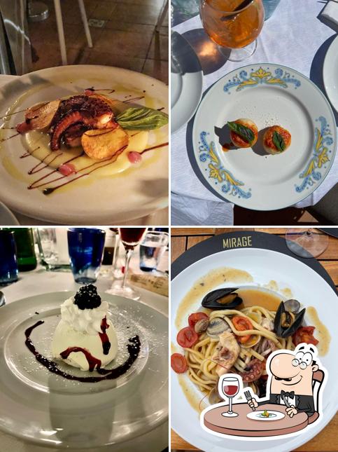 Platti al Ristorante Mirage