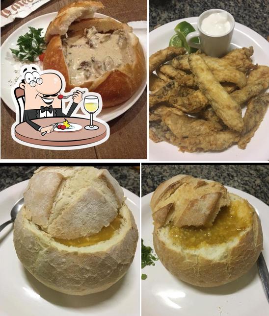 Comida em Bistrô Mendes
