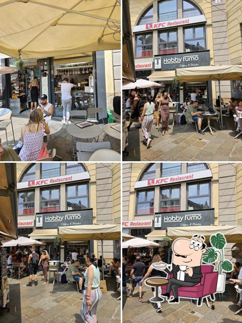 Gli interni di Hobby Fumo Caffee & Drinks