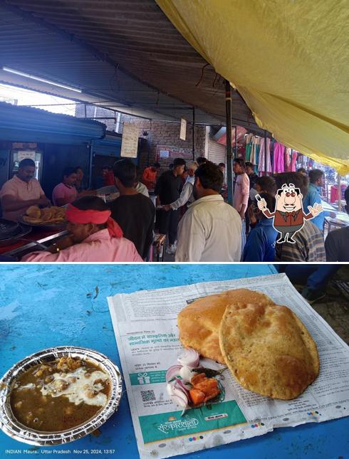 Meals at Yadav Puri Bhandar