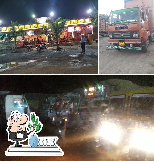 Enjoy the view outside hotel jagannath dhaba