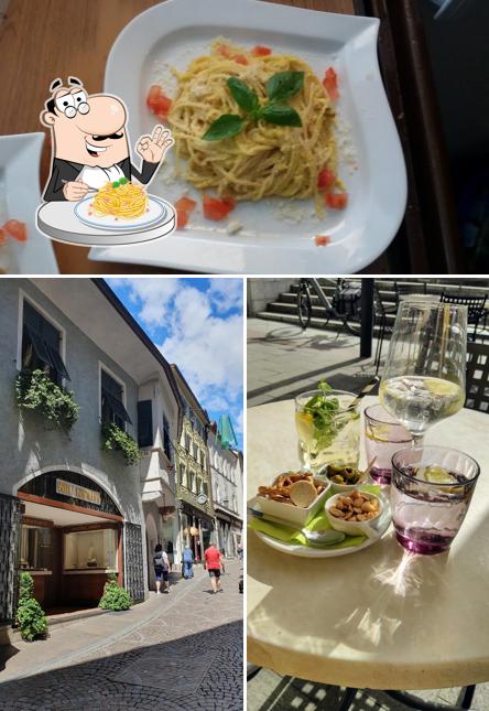 Spaghetti alla carbonara al Cafe' Palais