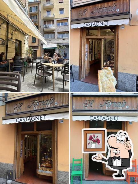 Gli interni di Il Fornaio