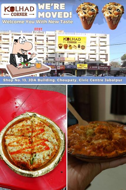 The image of Kulhad Corner’s food and exterior