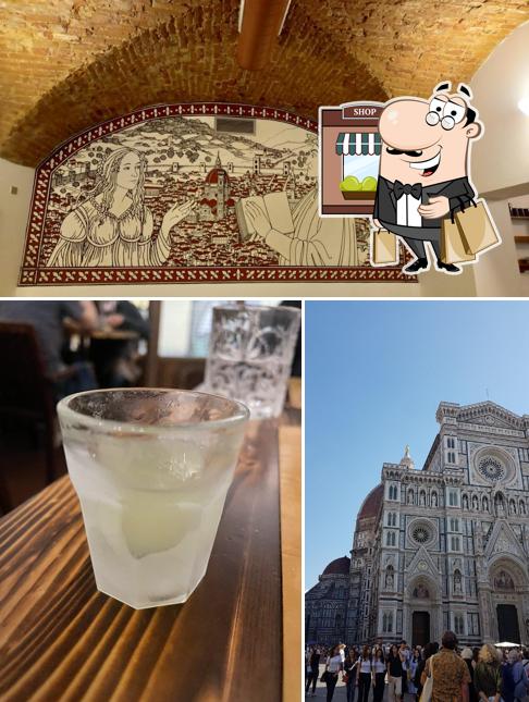 La foto di esterno e bevanda da Ristorante Dante e Beatrice