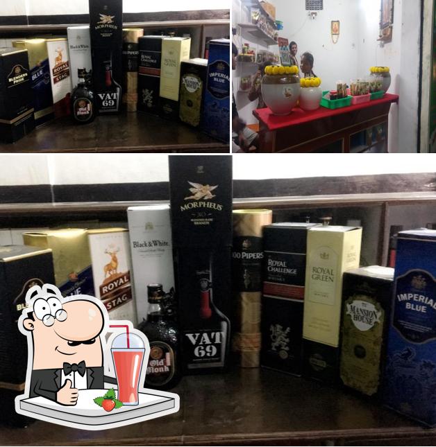 Enjoy a beverage at Mani bar and restaurant