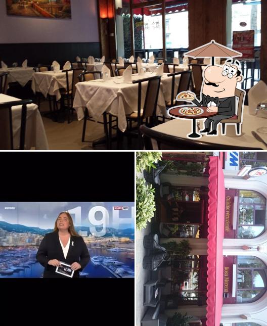 La immagine di esterno e interni da Rosa Morena