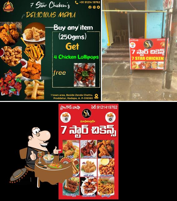 SA 7 Star Chickens is distinguished by food and interior