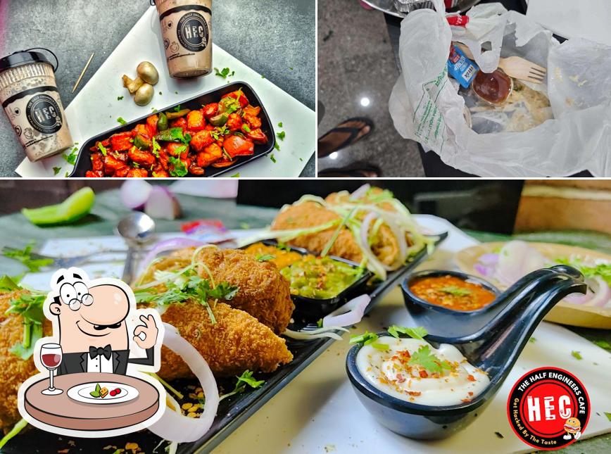Meals at The Half Engineers Cafe