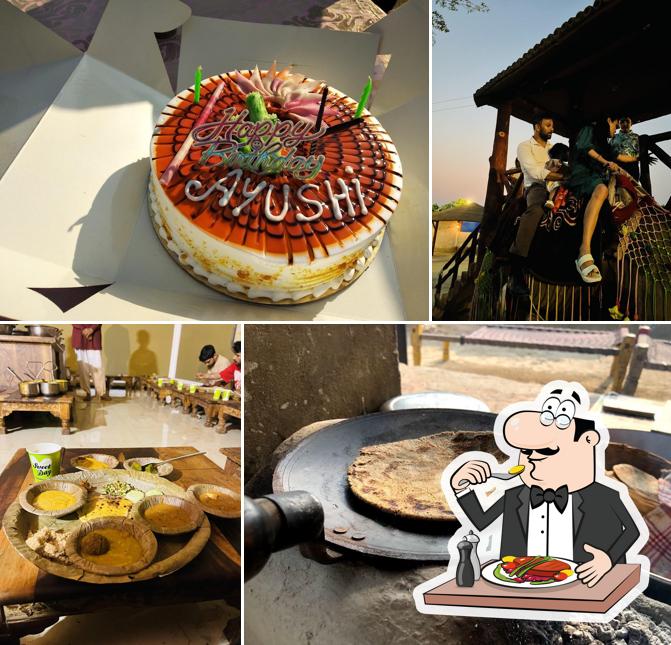 Food at Chokhi Dhani Sonipat