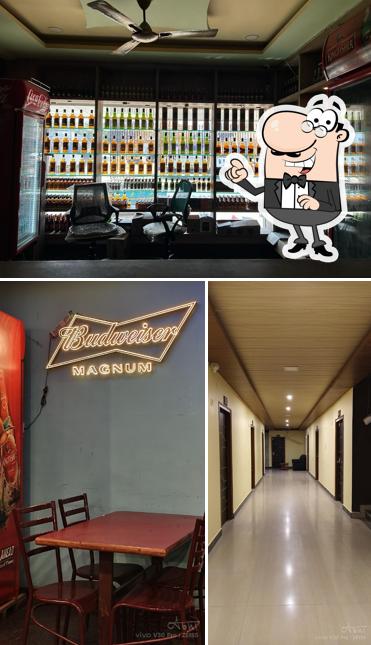 The interior of AVR INN
