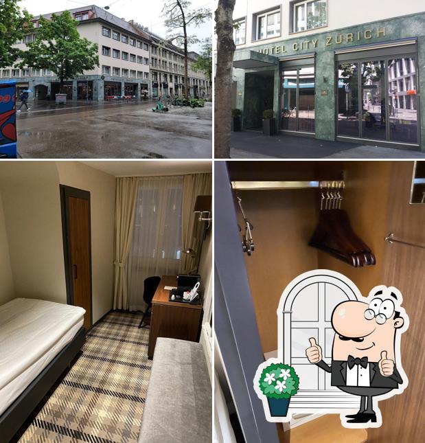 Gli esterni di Hotel City Zürich