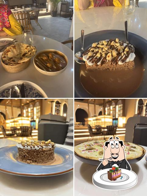 Chocolate cake at Kanyshka