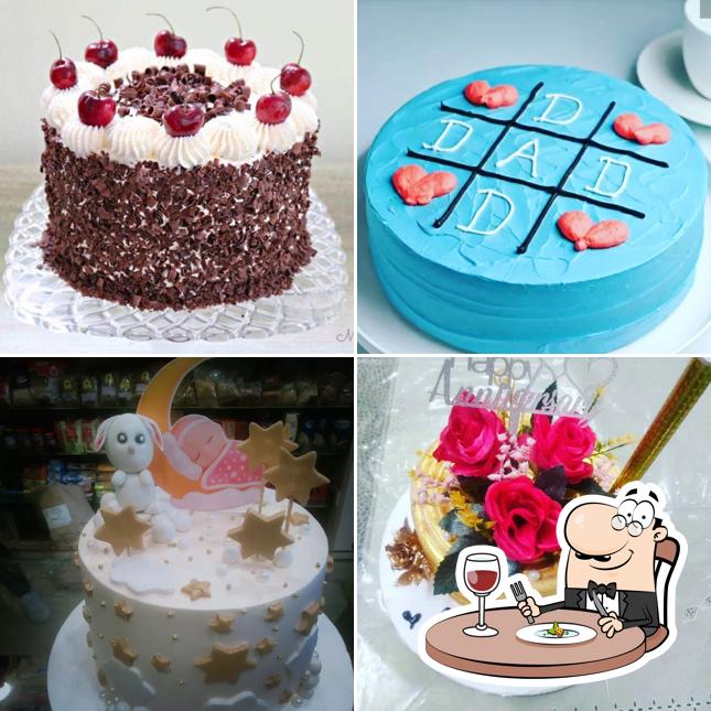 Food at Kuku Veg Baker's