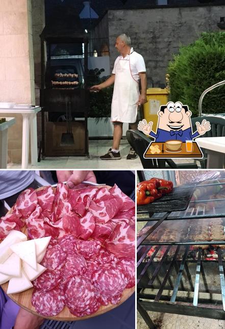 Macelleria-Braceria Franco Lapadula si caratterizza per la cibo e interni