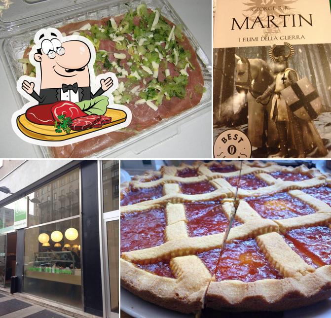 Carpaccio di manzo al Piazza Santa Maria beltrade
