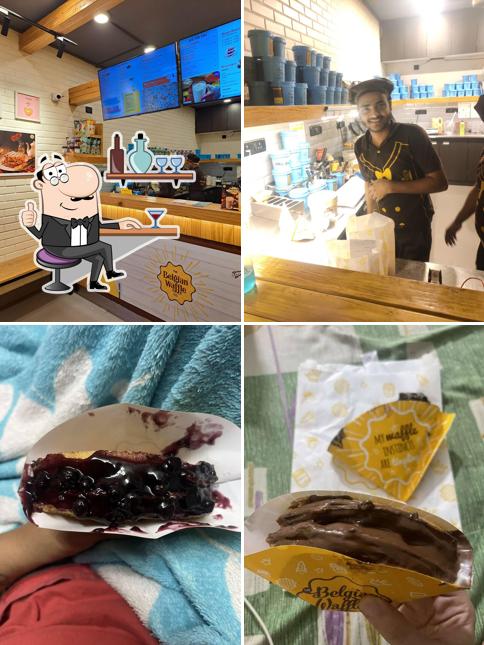 The interior of The Belgian Waffle Co