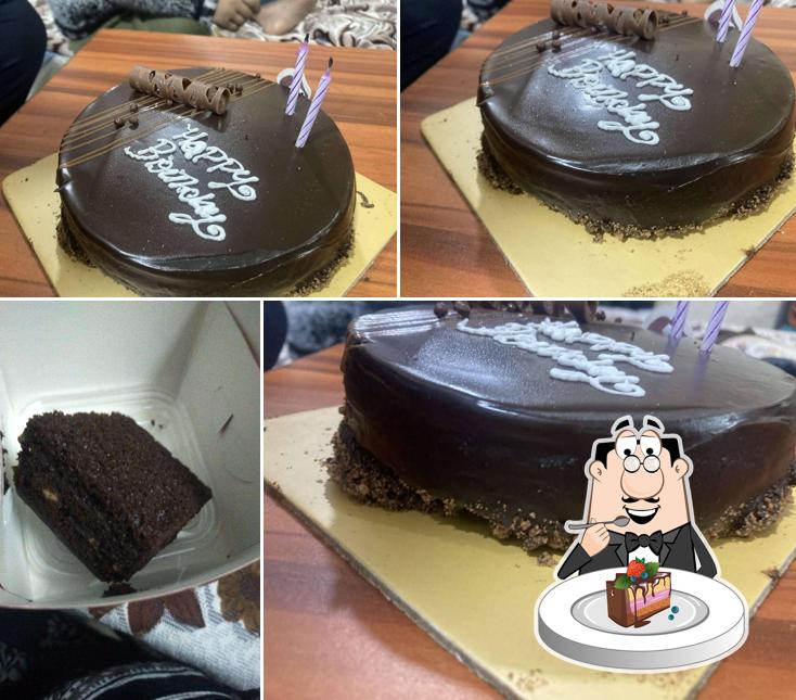 Chocolate cake at Bakingo