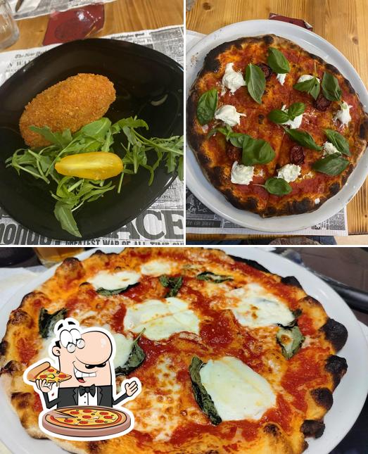 Ordina tra le molte varianti di pizza