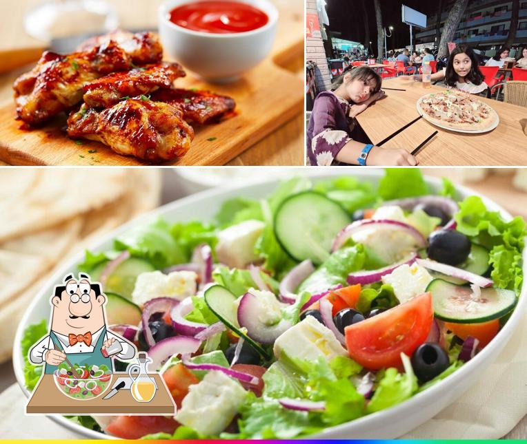 Insalata greca al Pizza e kebab da Luca