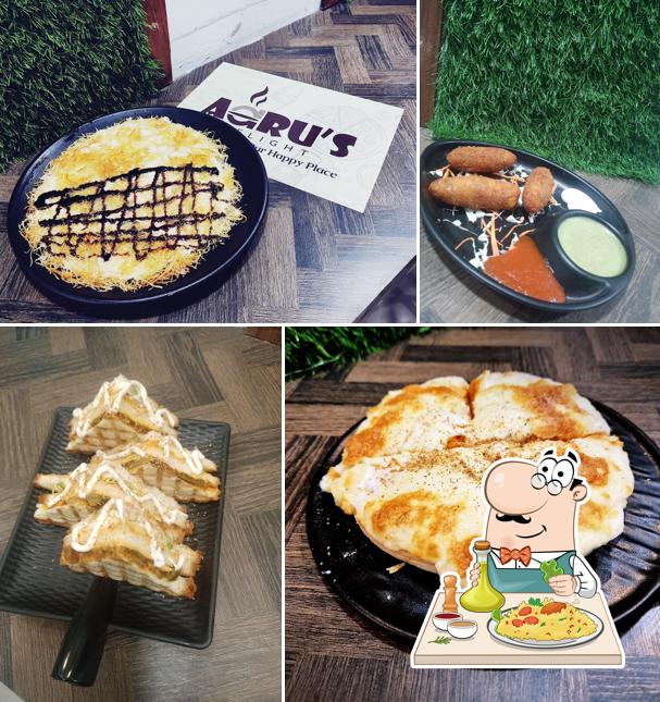 Food at Aarus Delight Cafe