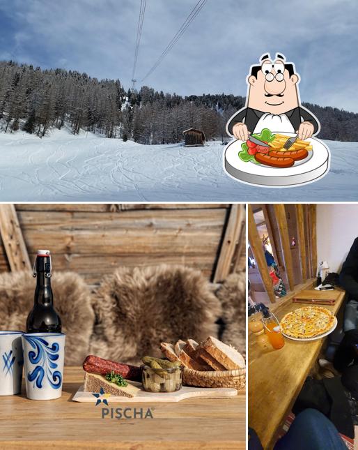 La immagine della cibo e birra di Pischa