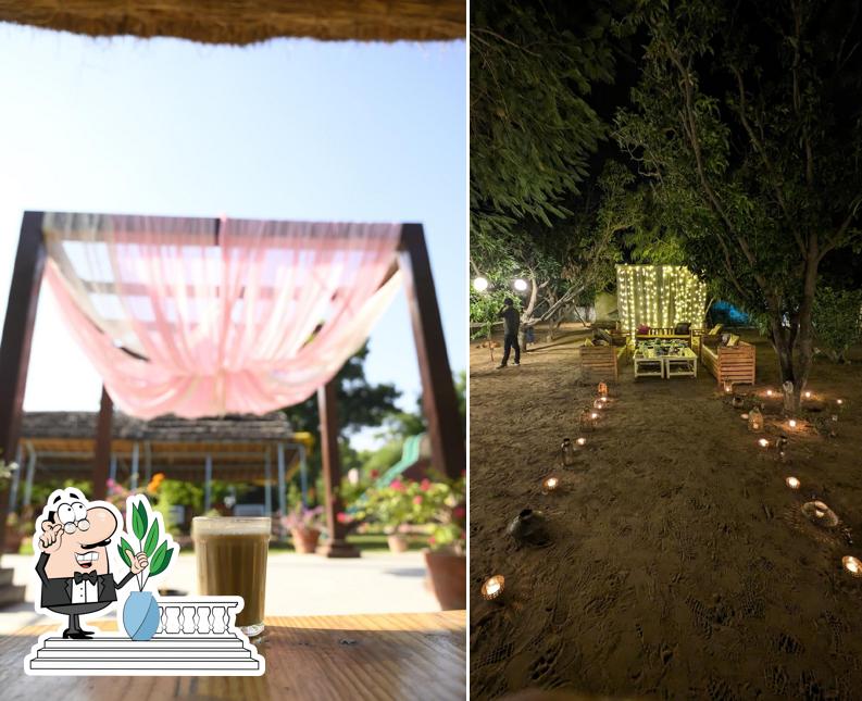 You can get some fresh air at the outside area of Stories- The Organic Farm Cafe ( a unit of Little Things Hospitality Pvt. Ltd.)