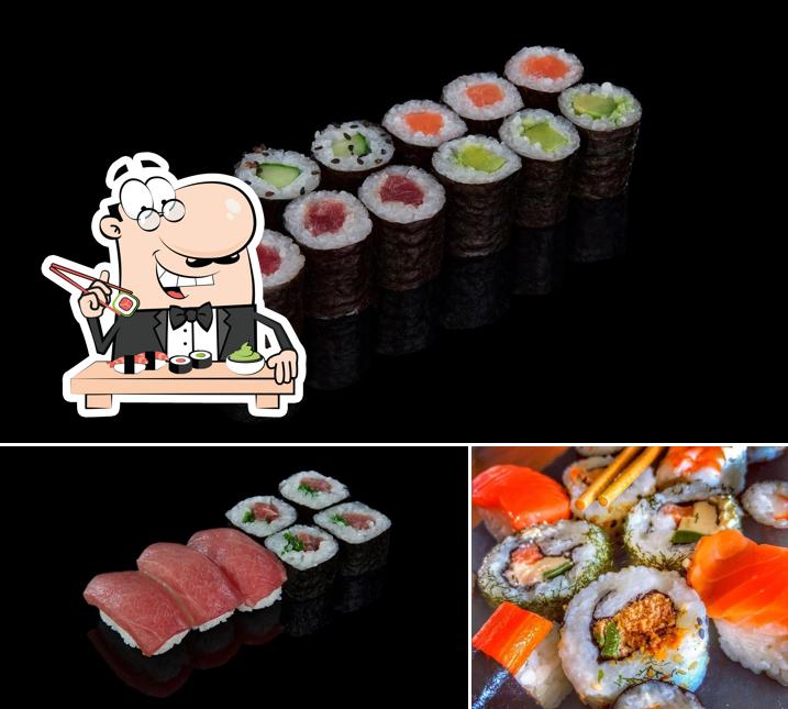 Prenditi le varie opzioni di sushi