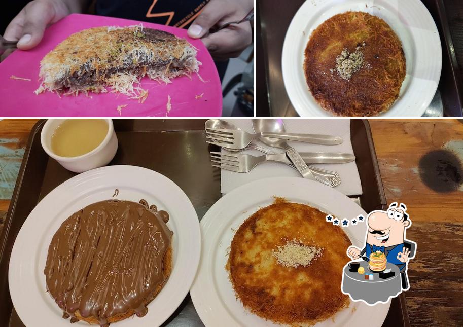 Knafeh at The Kunafa Station