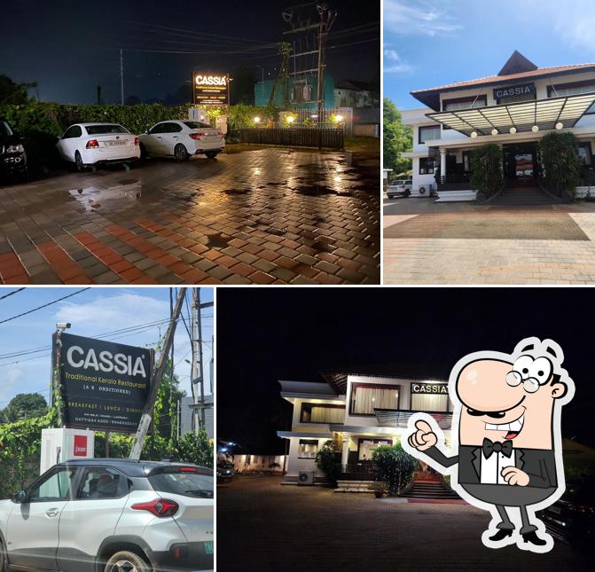 The exterior of Cassia Restaurant, Alappuzha